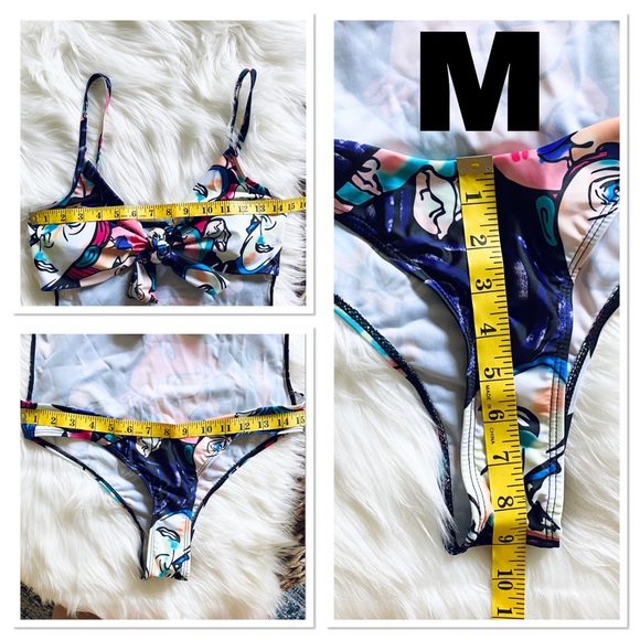 Beach Picasso - Abstract Print Monokini - Picture 4 of 5